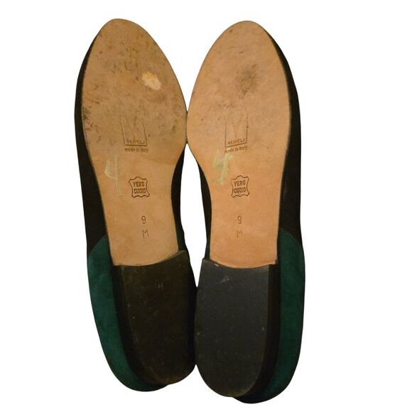 VTG Vaneli Size 9M Colorblock Flats Shoes Italy Maximalist 90's - Picture 8 of 13